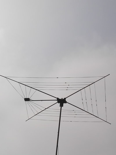 This oweb antenne is made by ON3LOM